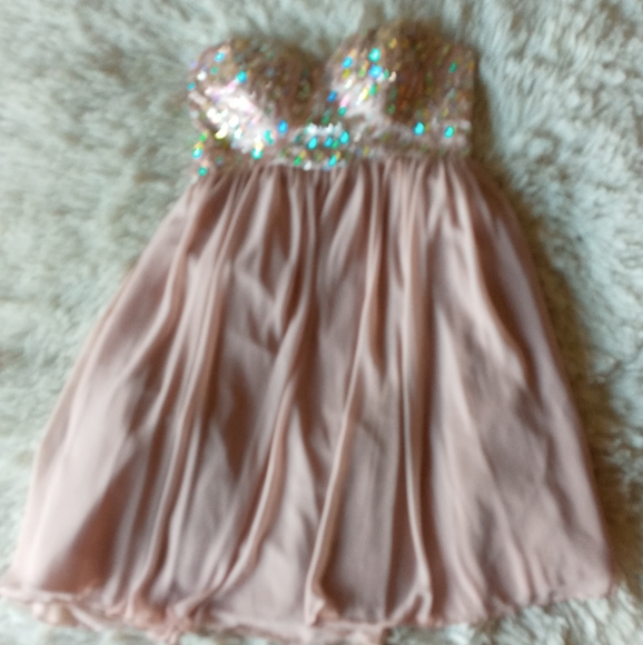 My Michelle sequin bustier dress - Picture 5 of 5